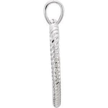 Load image into Gallery viewer, Heart Rope Pendant
