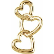 Load image into Gallery viewer, Linked Hearts Pendant
