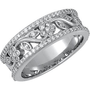 Floral-Inspired Anniversary Band