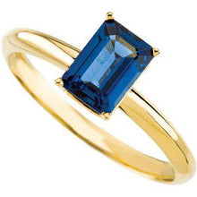 Load image into Gallery viewer, Genuine Blue Sapphire Ring
