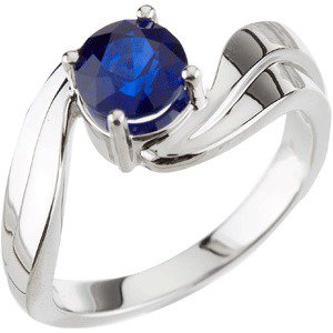 Genuine Blue Sapphire Ring