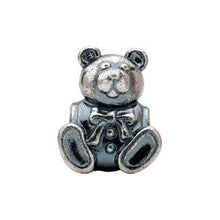 Charger l&#39;image dans la galerie, Sterling Silver 15x12.25 mm Bear Slider Bead
