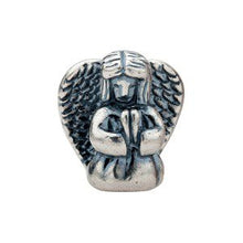 Load image into Gallery viewer, Sterling Silver 15.75x14.5 mm Angel Slider Bead
