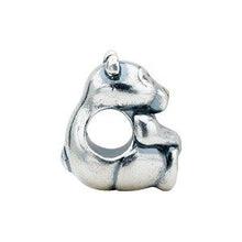 Charger l&#39;image dans la galerie, Sterling Silver Panda Bear Slider Bead
