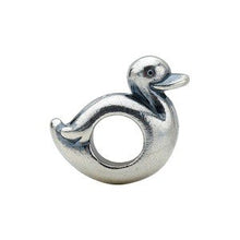 Charger l&#39;image dans la galerie, Sterling Silver [size;cv2] Duck Slider Bead
