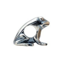 Load image into Gallery viewer, Sterling Silver 13x11 mm Frog Bead
