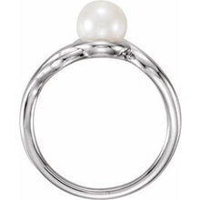 Load image into Gallery viewer, Pearl Freeform Ring
