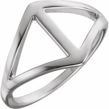 Charger l'image dans la galerie, Sterling Silver Freeform Ring
