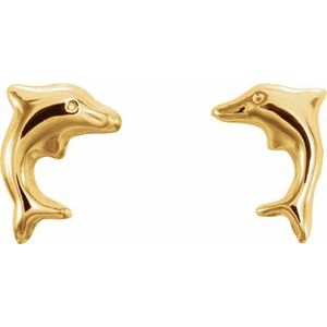 Youth Dolphin Earrings