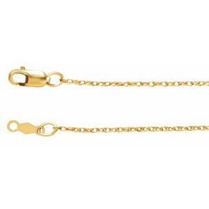 1 mm Rope Chain