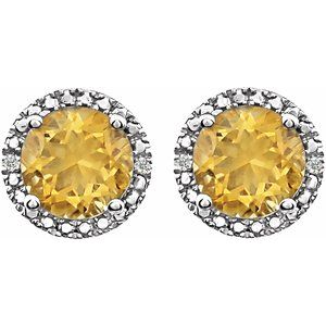 Halo-Style Earrings