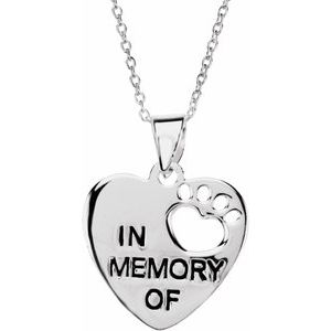 Heart U Back‚Ñ¢ In Memory Necklace