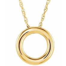 Load image into Gallery viewer, Circle Necklace or Slide Pendant
