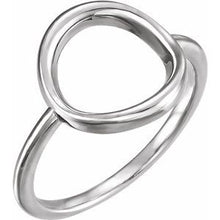 Charger l'image dans la galerie, Sterling Silver Circle Ring
