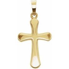 Load image into Gallery viewer, 14K Yellow 20x13.8 mm Cross Pendant
