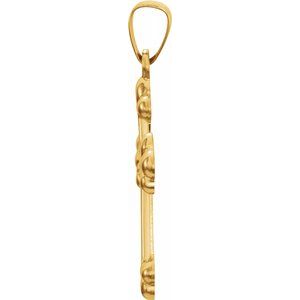 Hollow Cross Pendant 