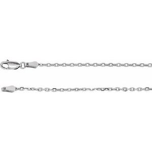 2 mm Diamond Cut Cable Chain