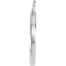 Load image into Gallery viewer, 24.1x1.7 mm Screw-Top Coin Edge Coin Frame Dangle
