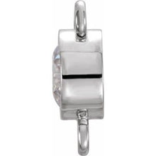Load image into Gallery viewer, Round Bezel-Set Necklace Center
