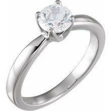 Load image into Gallery viewer, 14K Yellow &amp; White 1/2 CTW Diamond Solitaire Engagement Ring
