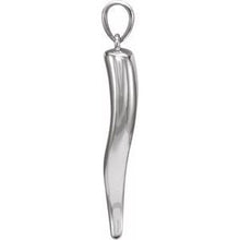 Load image into Gallery viewer, Italian Horn Necklace or Pendant
