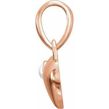 Load image into Gallery viewer, Heart Pearl Pendant   
