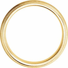Load image into Gallery viewer, Double Edge Band with Milgrain
