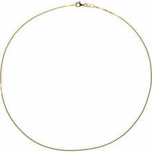Charger l&#39;image dans la galerie, 1 mm Diamond Cut Box Chain 
