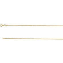 Charger l&#39;image dans la galerie, 18K Yellow Vermeil 1.5 mm Wheat Chain with Lobster Clasp

