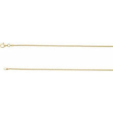 Load image into Gallery viewer, 18K Yellow Vermeil 1.5 mm Wheat Chain with Lobster Clasp
