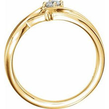 Charger l&#39;image dans la galerie, Bague en diamant jaune 1/2 ct 14K
