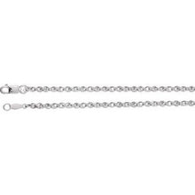Load image into Gallery viewer, Sterling Silver 2 mm 18&quot; Rope Chain with Lobster Clasp
