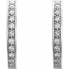 Load image into Gallery viewer, Inside-Outside Hoop Earrings
