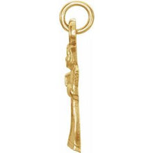Load image into Gallery viewer, 14K Yellow 14x10 mm Praying Angel Pendant
