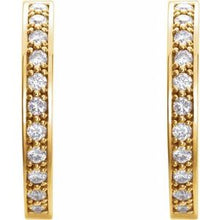 Load image into Gallery viewer, Inside-Outside Hoop Earrings
