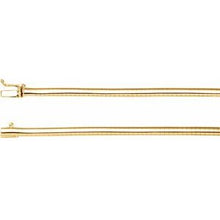 Load image into Gallery viewer, 4 mm Omega Chain with Box Clasp
