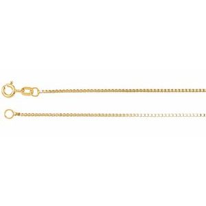 1 mm Solid Box Chain