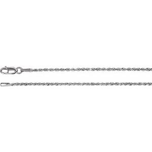 1.6 mm Diamond-Cut Rope Chain