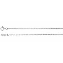 Charger l&#39;image dans la galerie, 14K White 1 mm Rope 18&quot; Chain
