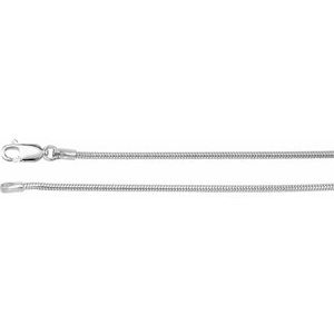 1.5 mm Sterling Silver Snake Chain 