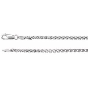 2.75 mm Wheat Diamond Cut Chain 