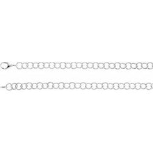 Charger l&#39;image dans la galerie, Sterling Silver 12 mm Ring Link 18&quot; Chain
