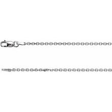 Load image into Gallery viewer, Sterling Silver 1.75 mm Solid Diamond-Cut Cable 20&quot; Chain
