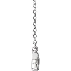 Sterling Silver Arrow 16"-18" Necklace