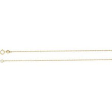 Charger l&#39;image dans la galerie, 14K Yellow 1 mm Solid Rope 20&quot; Chain
