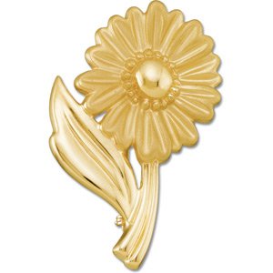Floral-Inspired Brooch