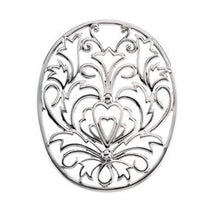 Load image into Gallery viewer, Oblong Filigree Pendant
