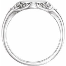 Load image into Gallery viewer, Sterling Silver 13x9 mm Oval Signet Ring

