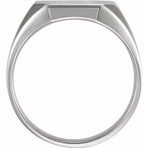 Octagon Signet Ring