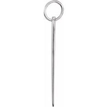Load image into Gallery viewer, Sterling Silver Triangle Pendant
